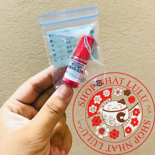 Lọ NHỎ MẮT SANCOBA PHỤC HỒI THỊ LỰC cho mắt cận Nhật bản