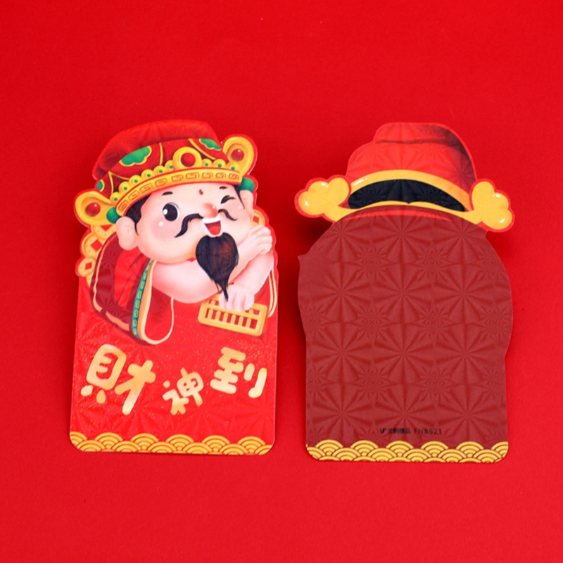Set 6 Bao Lì Xì Năm Mới 2022 Họa Tiết Hoạt Hình Phong Cách Trung Hoa