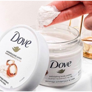 Sẵn tẩy da chết body dove fullsize