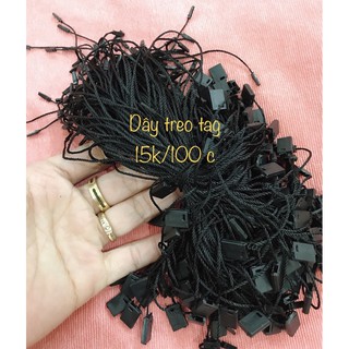 Dây treo tag quần áo 100 cái