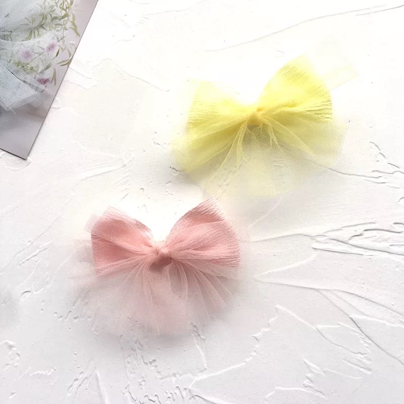 Kẹp tóc công chúa hình nơ xoè to cho bé gái, kẹp tóc mỏ vịt cho trẻ em