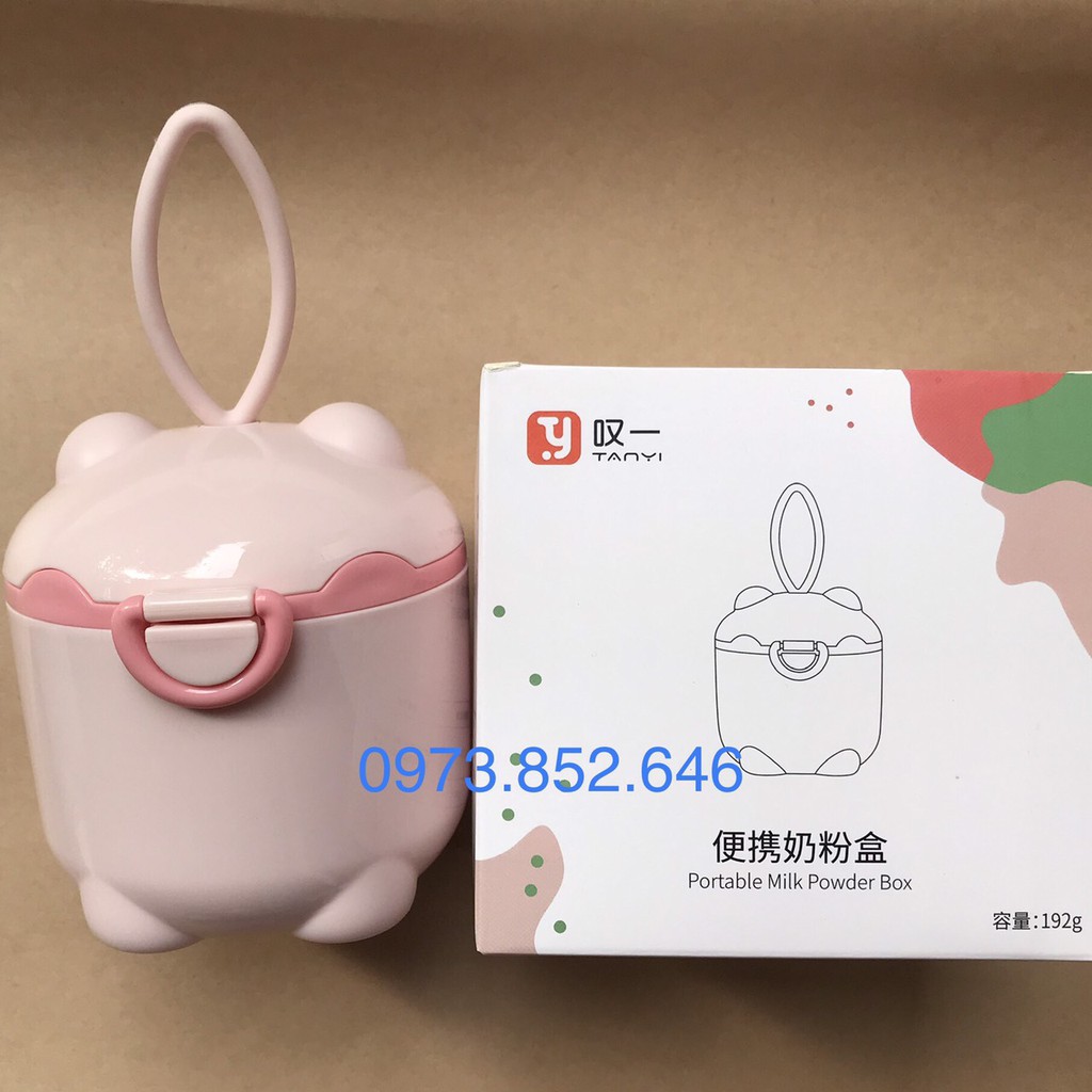 Hộp Đựng Sữa Bột, Đồ Ăn Vặt Tiện Dụng Cho Bé Khi Đi Chơi, đi du lịch cùng gia đình