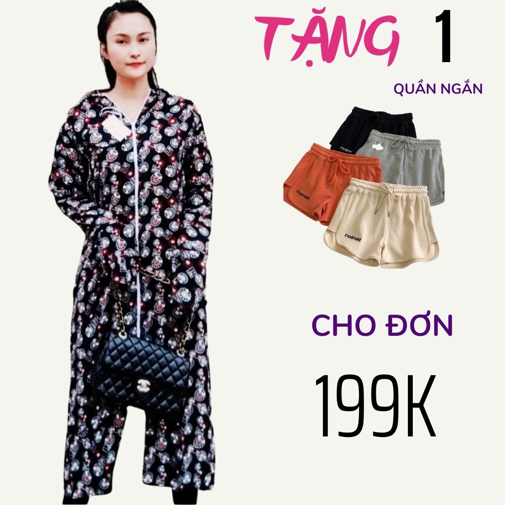 áo chống nắng nữ toàn thân vải lanh nhung 2 lớp 2 mặt dày dặn - shop ku thóc | BigBuy360 - bigbuy360.vn