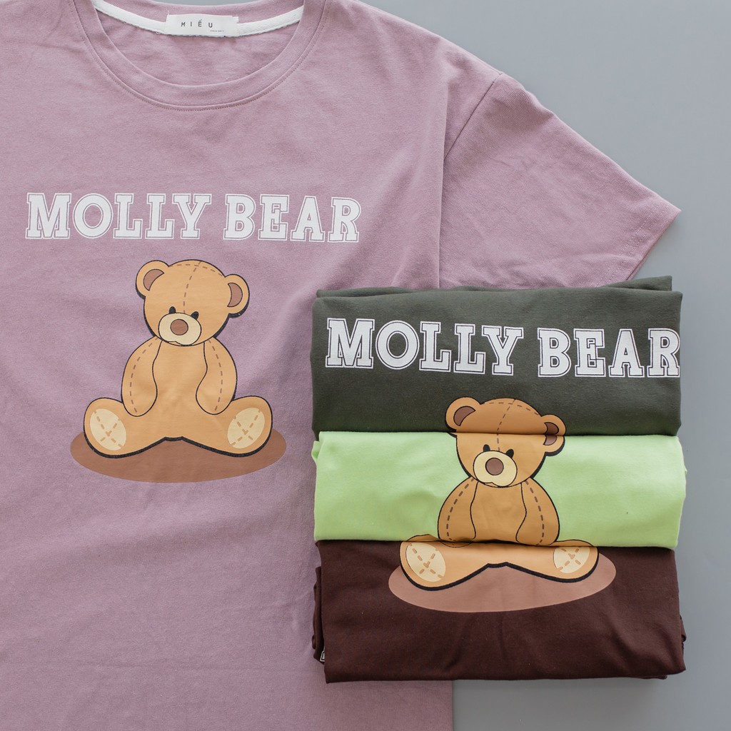 [ Miều ] Áo thun in hình Molly Bear