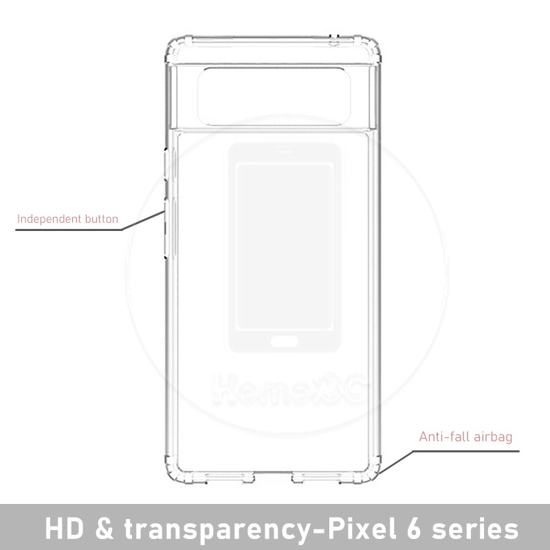 Ốp điện thoại acrylic cứng trong suốt dành cho Google Pixel 6 5 4A Pro Pixel6 Pixel6Pro 5G
