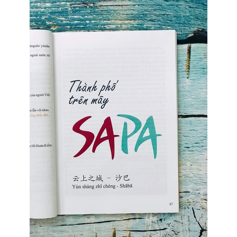 Sách - Du lịch Việt Nam Ẩm Thực và Cảnh Điểm song ngữ Trung - Việt có phiên âm phiên bản mới 2019 có mp3 nghe + DVD nghe | BigBuy360 - bigbuy360.vn