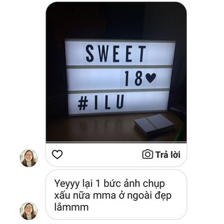 Đèn Cinema Lightbox A4 (có video hướng dẫn)