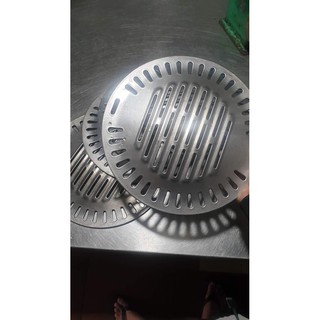 Vỉ nướng inox  đúc nguyên khối cho bếp nướng hút dương hút âm Hàn Quốc