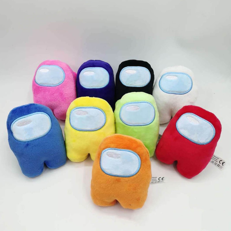 Thú Nhồi Bông Hình Sói 10cm Dành Cho Bé Trai Gái