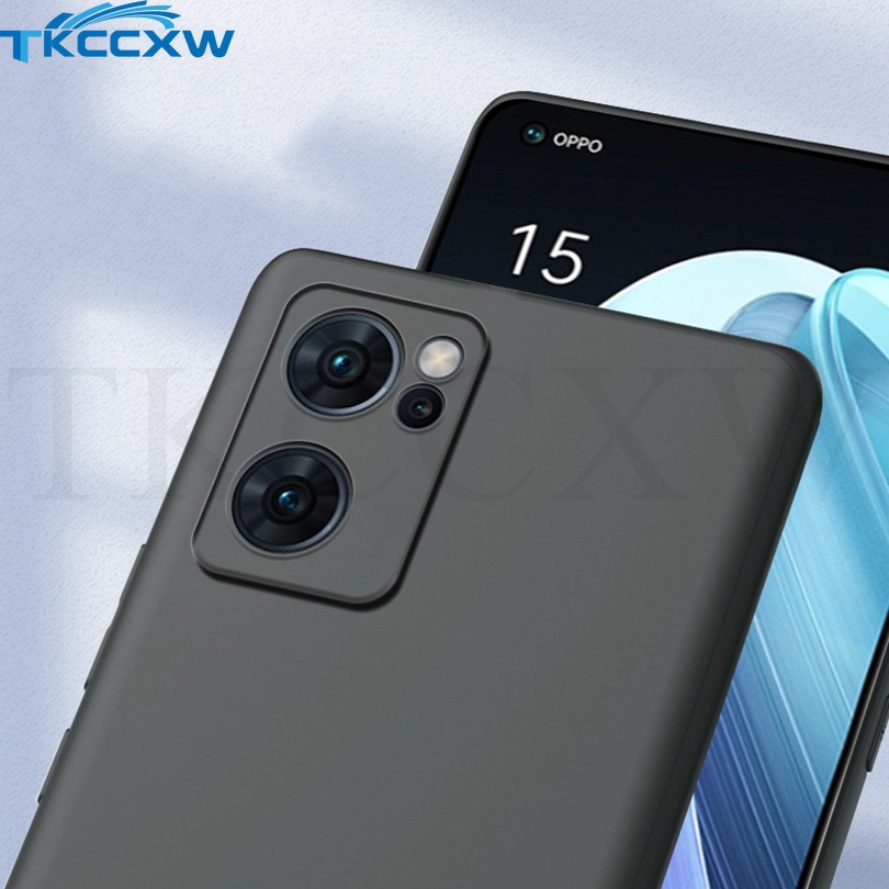 Ốp Điện Thoại Silicon Mềm Mặt Nhám Siêu Mỏng Dành Cho OPPO A56 A36 A76 A96 A95 A54S F19S Find X5 Pro X5 Lite Reno 7 SE 7 Z