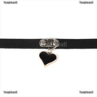 Choker chất liệu da PU cá tính cho nữ