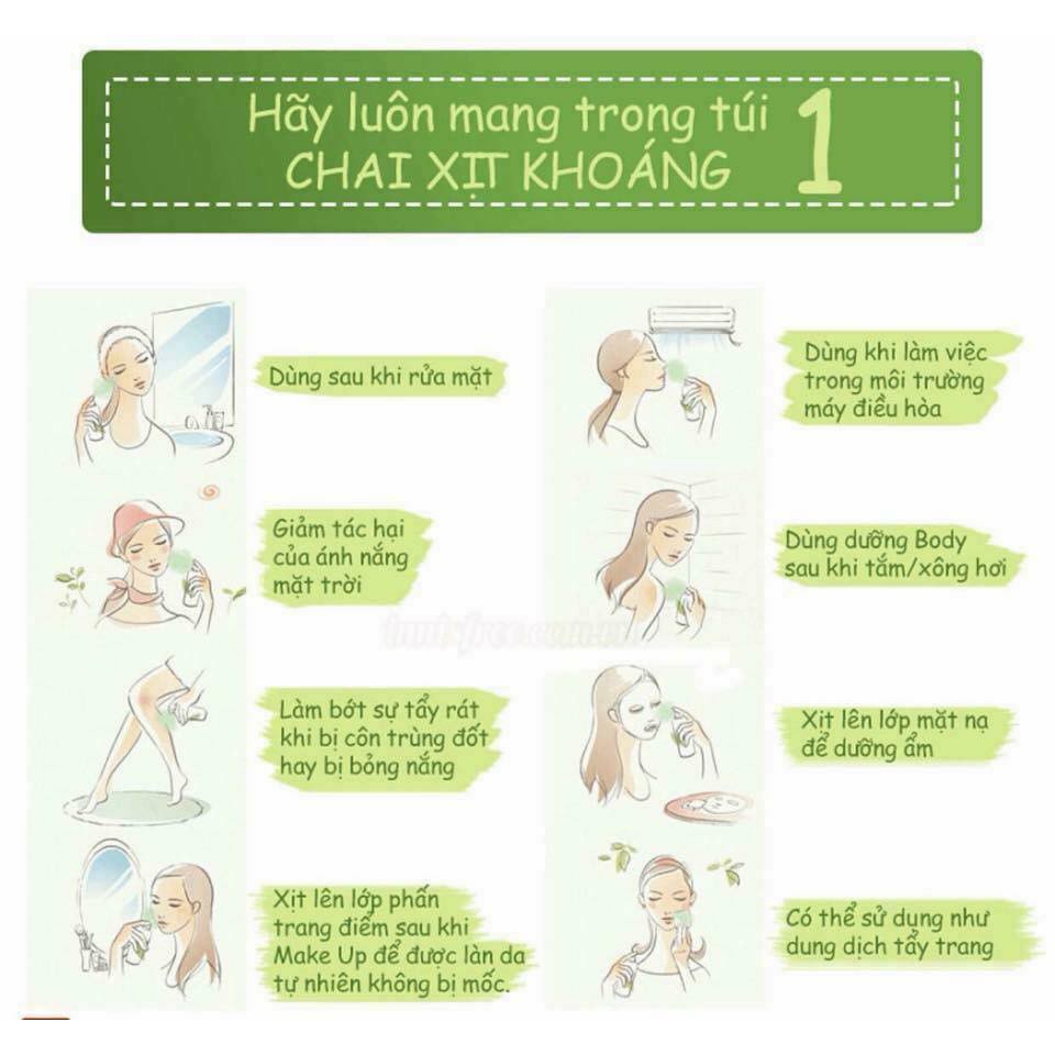 XỊT KHOÁNG TRÀ XANH INNISFREE GREEN TEA MINERAL MIST