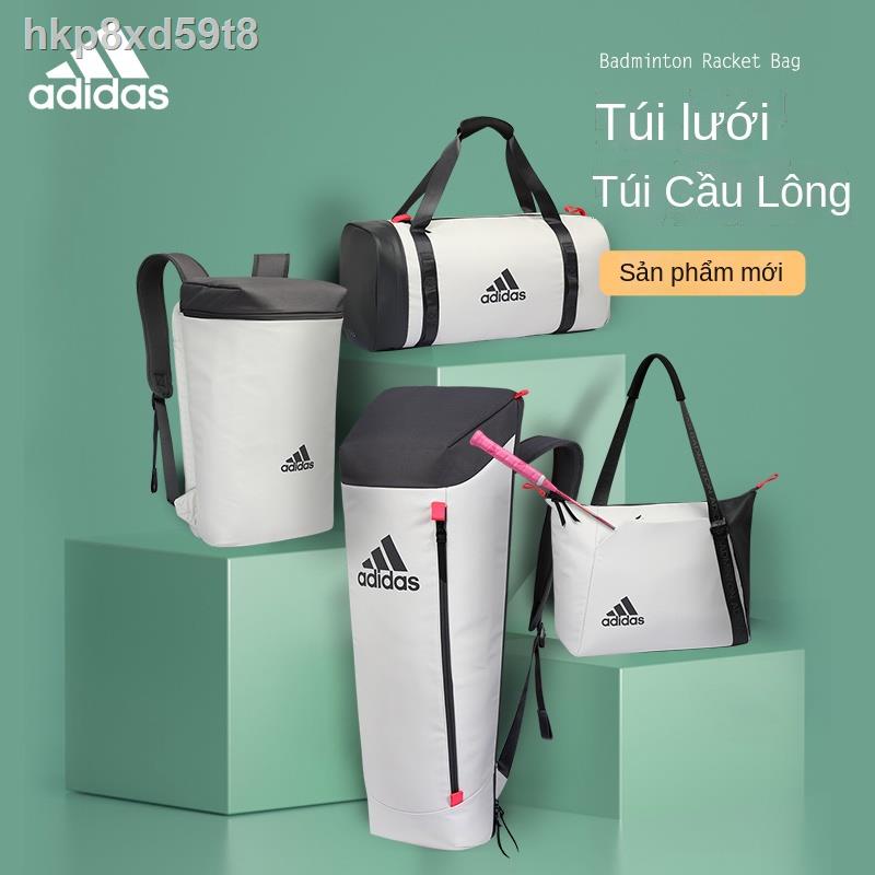 ✣❡Cửa hàng chính thức đầu của Adidas Túi đựng vợt cầu lông cho nam và nữ tennis dung tích lớn ba lô đa chức