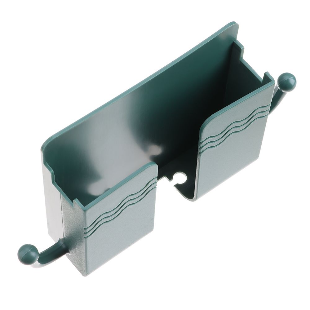 Hộp đựng điện thoại/điều khiển từ xa gắn tường móc treo hỗ trợ sạc pin tiện lợi