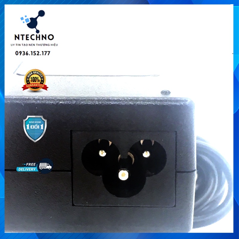 Sạc Zin Laptop Dell 19.5V - 4.62A 90W Chân Kim Nhỏ 4.5*3.0mm cho Dell 5568 3558 3458⭐Tặng kèm dây nguồn-Bảo hành 12Tháng