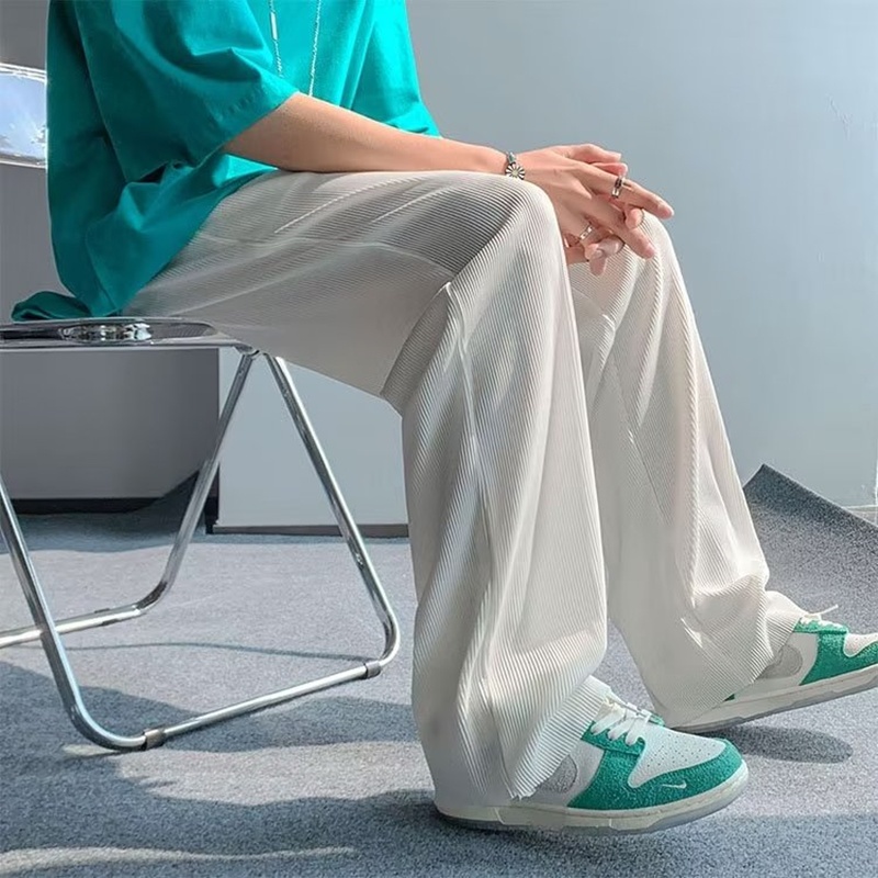 Quần Dài Ống Rộng Màu Sắc Thời Trang Cho Nam Size M-5XL