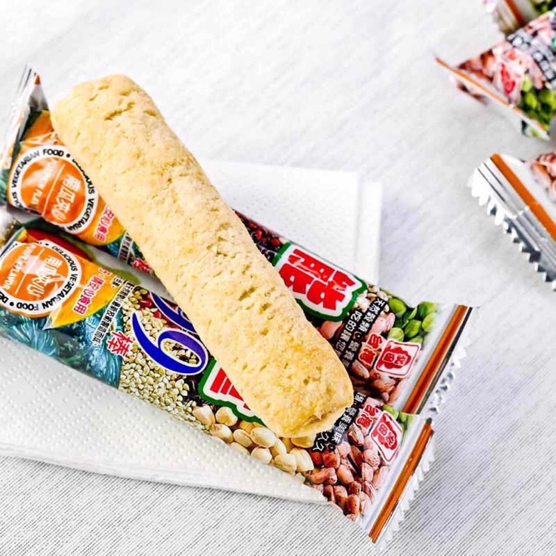 Bánh Ngũ Cốc 12 Loại Đậu PeiTien 99 Crispi Roll Đài Loan 180gr