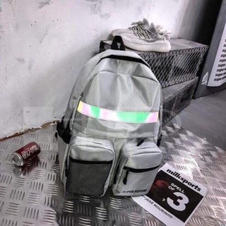 [⚡️ SIÊU RẺ] Balo Phản Quang Thời Trang Phong Cách Hàn Quốc Cực Chất