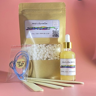 Combo triệt lông sáp wax nóng wax lông nhập khẩu và mỡ trăn nguyên chất triệt lông nách, tay, chân....