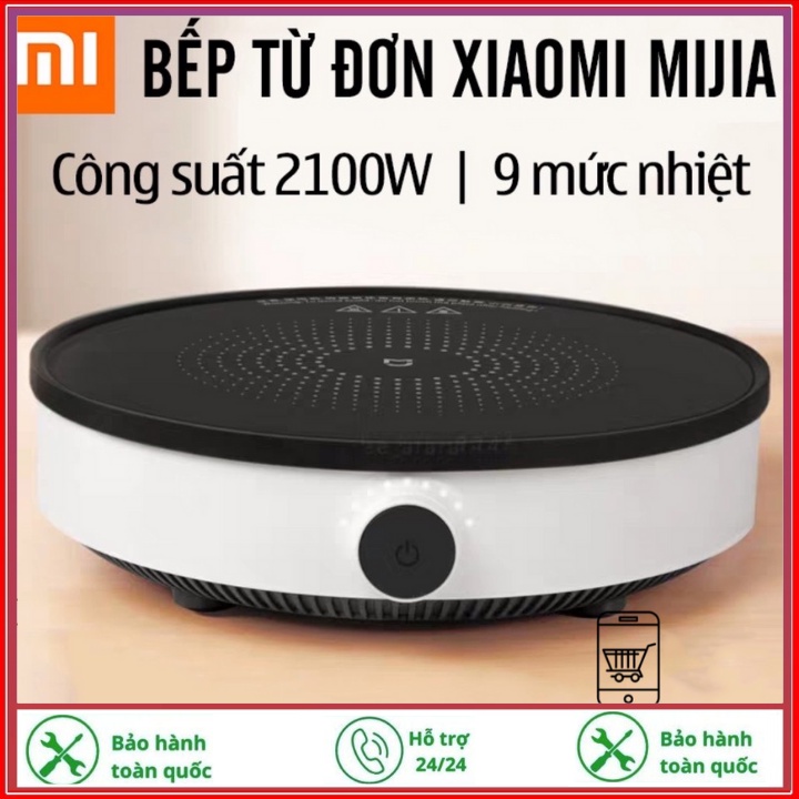 Bếp điện từ Xiaomi Youth Lite DCL002CM, bếp cảm ứng từ mặt kính,kèm nồi-Bảo hành 12 tháng