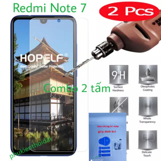 Cường lực Redmi Note 7 / Note 8 / 8 Pro / Note 10 / Note 10 Pro / Note 9s / Mi 10T Lite / Note 9 PRO loại tốt trong suốt