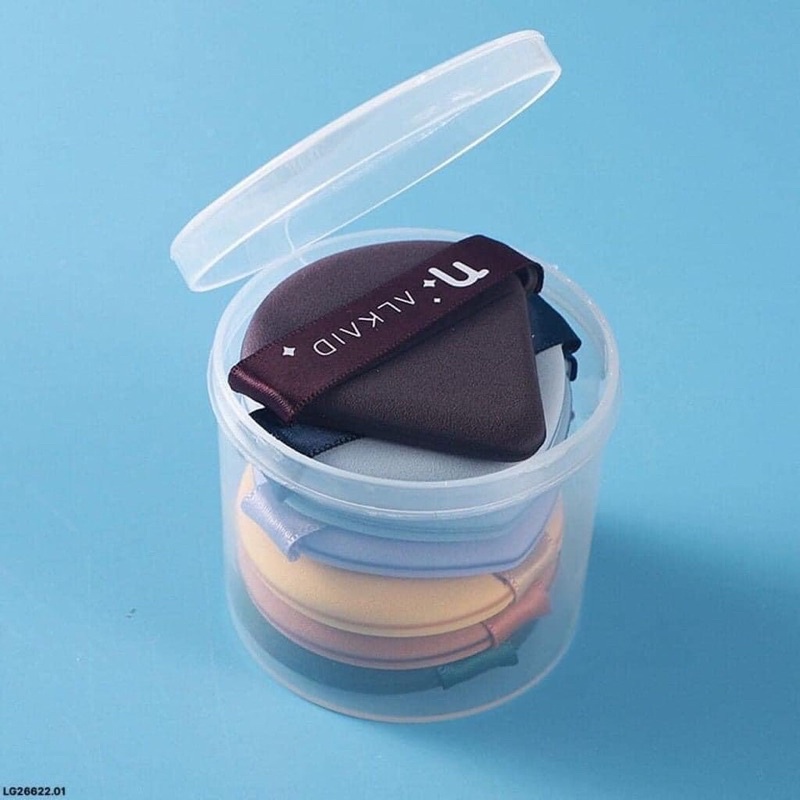 Mút Tán Phấn Nước , Kem Nền Hộp 7 bông nhiều màu ( Nội Địa Trung )