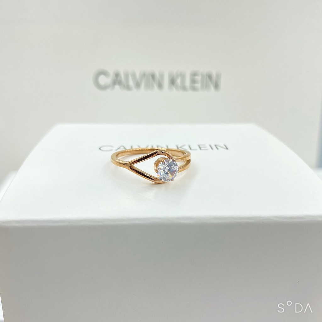 [FreeShip] Nhẫn nữ Titan đính đá J2-410 - CAM KẾT KHÔNG BAY MÀU