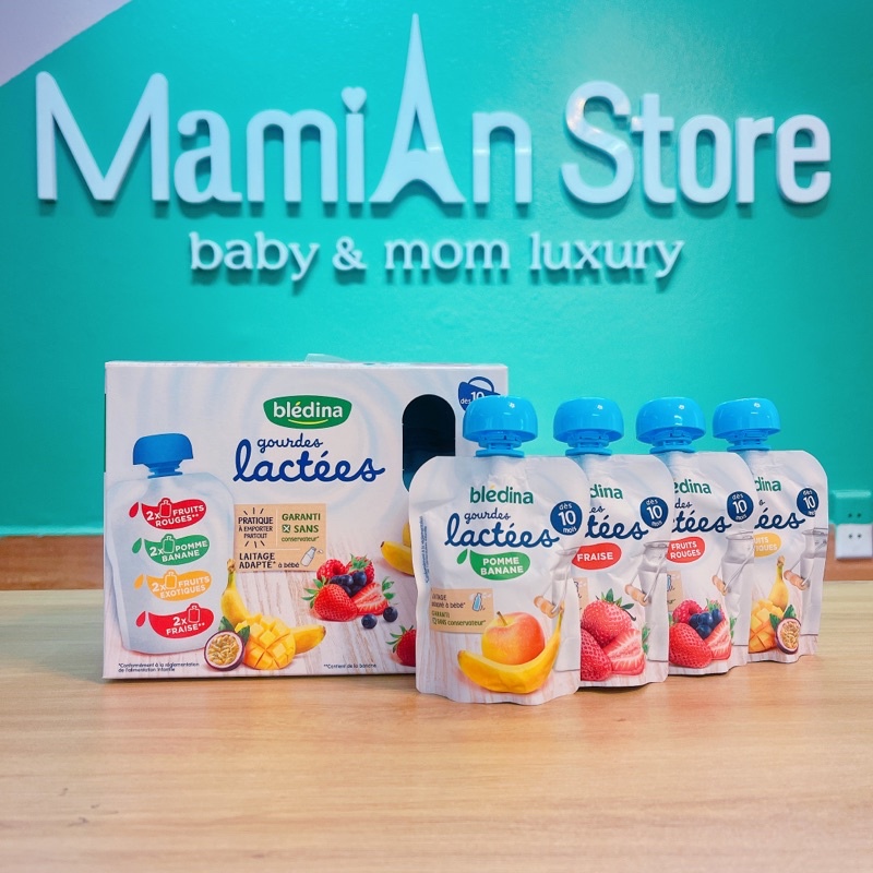 Sữa chua hoa quả Bledina Pháp dành cho bé từ 10m+