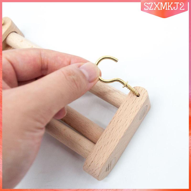 Giá Đỡ Dệt [szxmkj2] Dụng Cụ Đan Len Cho Trẻ Em Mới Bắt Đầu