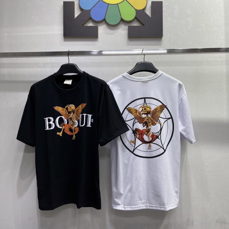 Áo thun bobui Xương thiên thần logo Nam nữ cotton 1hit_shop