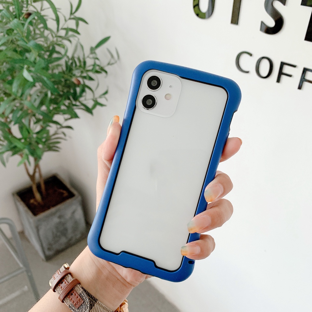 Ốp Điện Thoại Không Viền Cạnh Cho iPhone 11 Pro Max 7 8 6s Plus X S XS Max XR SE