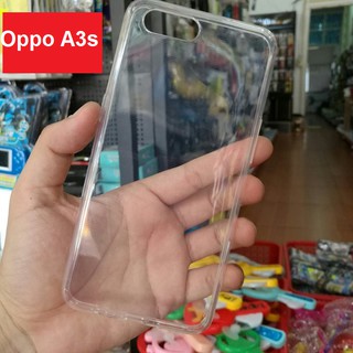 Oppo A3S ốp lưng dẻo silicon trong suốt siêu mỏng