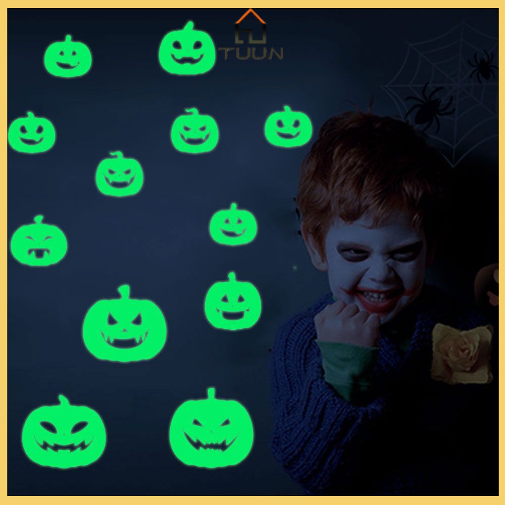 Miếng Dán Tường Dạ Quang Phong Cách Halloween Ấn Tượng