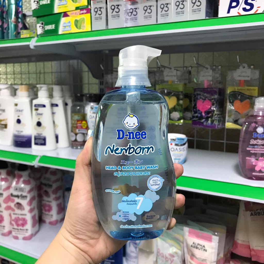 Sữa tắm gội toàn thân cho bé Dnee Pure 380ml