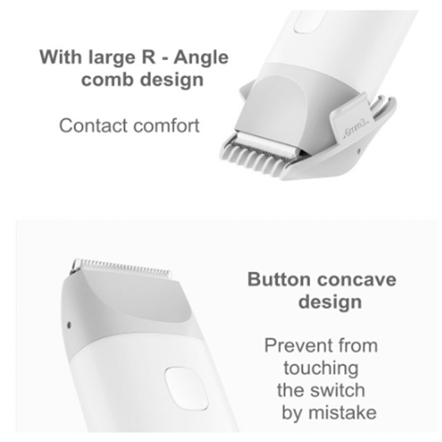 Dụng cụ cắt Xiaomi MiTu tông đơ cạo Hair clipper baby tóc tông đơ tăng đơ cắt hair trimmer Waterproof máy làm tóc phụ kiện cho bé