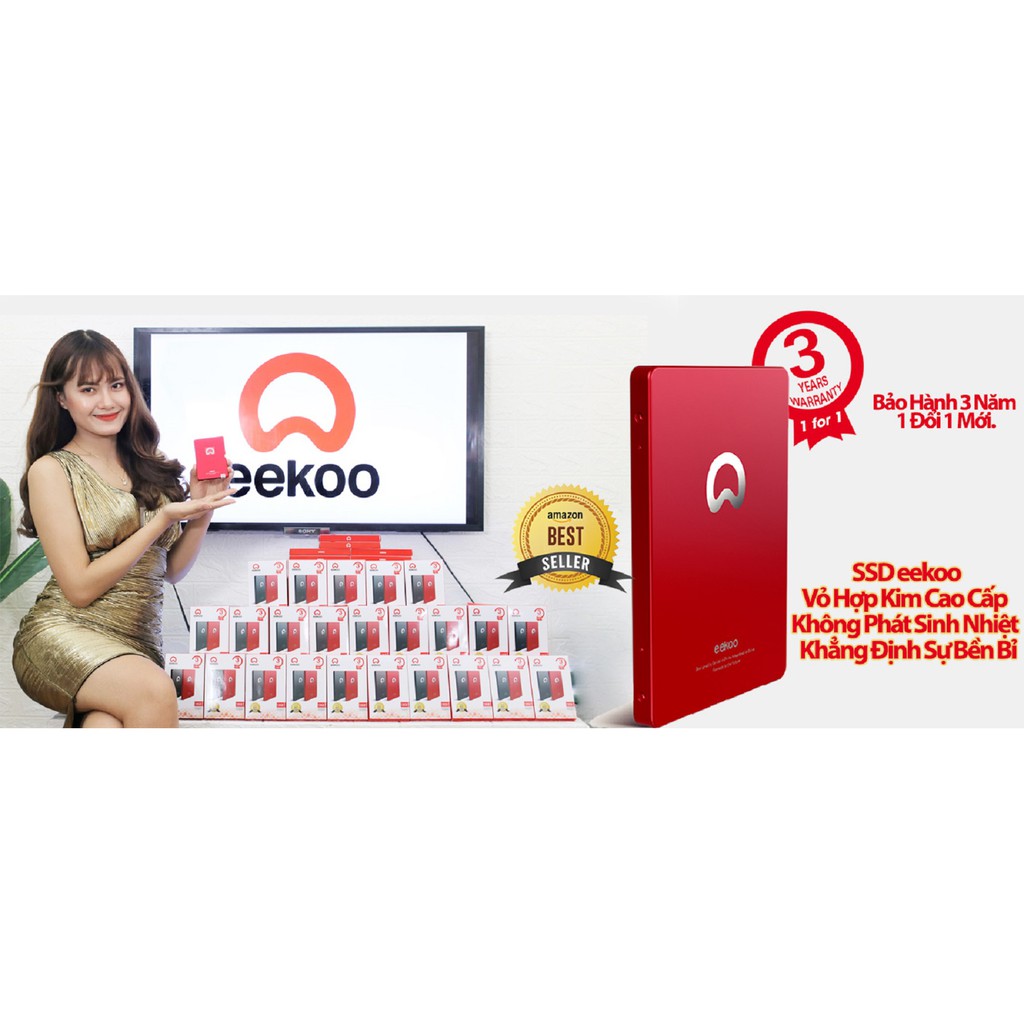 Ổ CỨNG SSD EEKOO 120GB 128GB 240GB - 2.5IN - SATA3 6GB/S | BigBuy360 - bigbuy360.vn