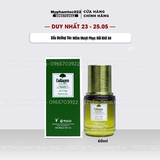 Tinh Dầu Dưỡng Tóc Toco collagen 60ml