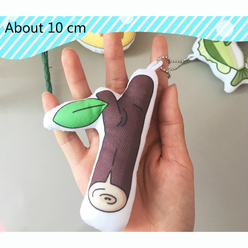 Móc Khóa Hình đồ chơi nhồi bông Đáng Yêu 10cm