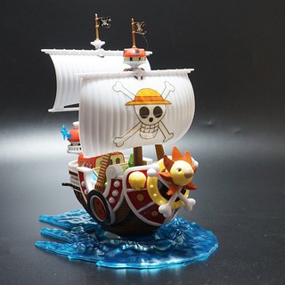 [TẶNG HUY HIỆU] Mô Hình Thuyền Tàu One Piece Luffy Thousand Sunny Mũ Rơm