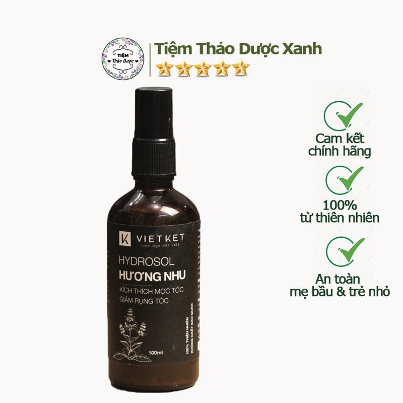 Xịt Dưỡng Tóc- Kích Thích Mọc Tóc Hương Nhu VIETKET  100ML