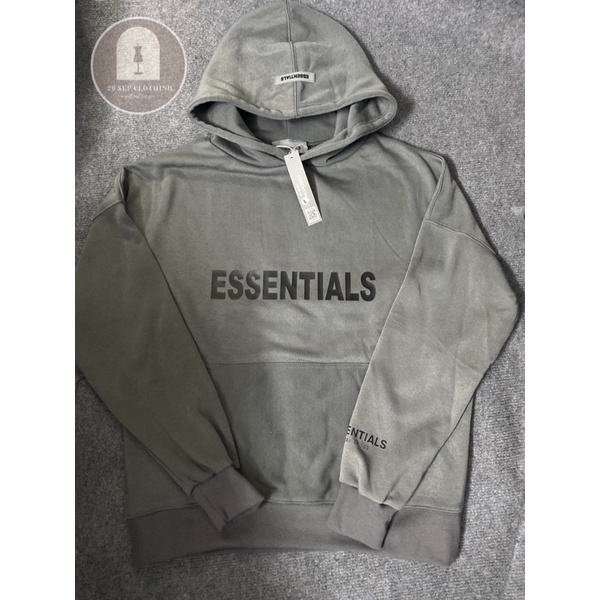 Áo Nỉ Hoodie ESSENTIALS Ss2020  - chất nỉ Bông dày dặn có mũ dài tay phong cách Ulzzang form Unisex | BigBuy360 - bigbuy360.vn