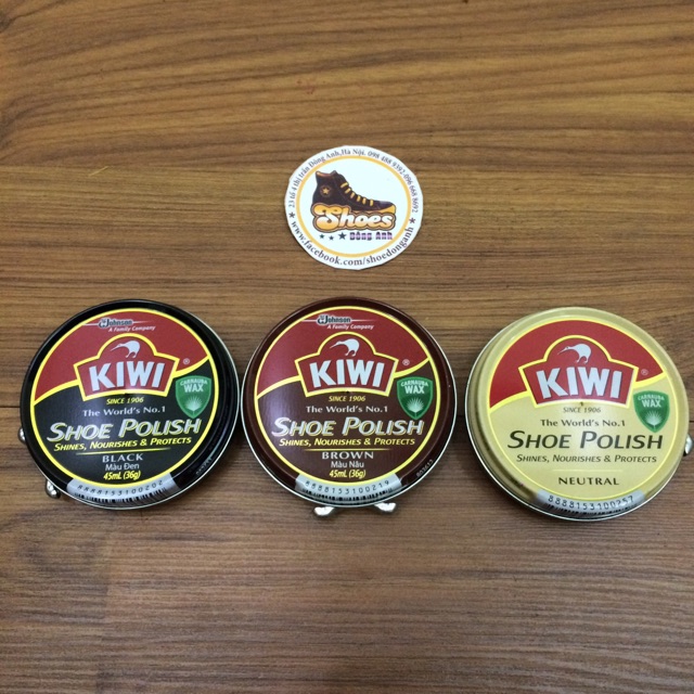 Xi đánh giày Kiwi Thái Xịn