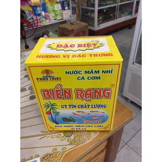 Combo 6 chai nước mắm Biển Rạng loại Đặc biệt (500ml/chai)