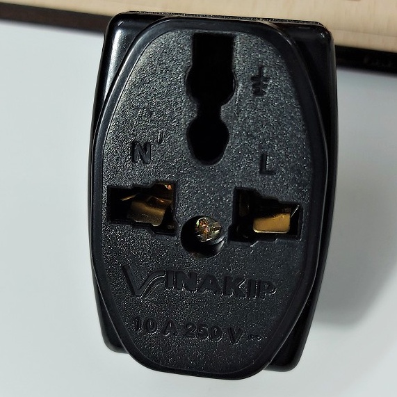 ĐẦU NỐI Ổ CẮM VINAKIP 3 ngả 10A 250V