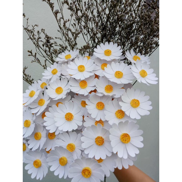 Hoa cúc hoạ mi handmade