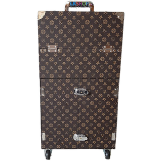 Cốp vali kéo HANA đựng mỹ phẩm, dụng cụ trang điểm, make up, phun xăm, nối mi chuyên nghiệp size 36x22x64 (cm)