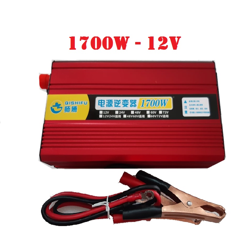 1700W.Bộ kich điện 12V lên 220V