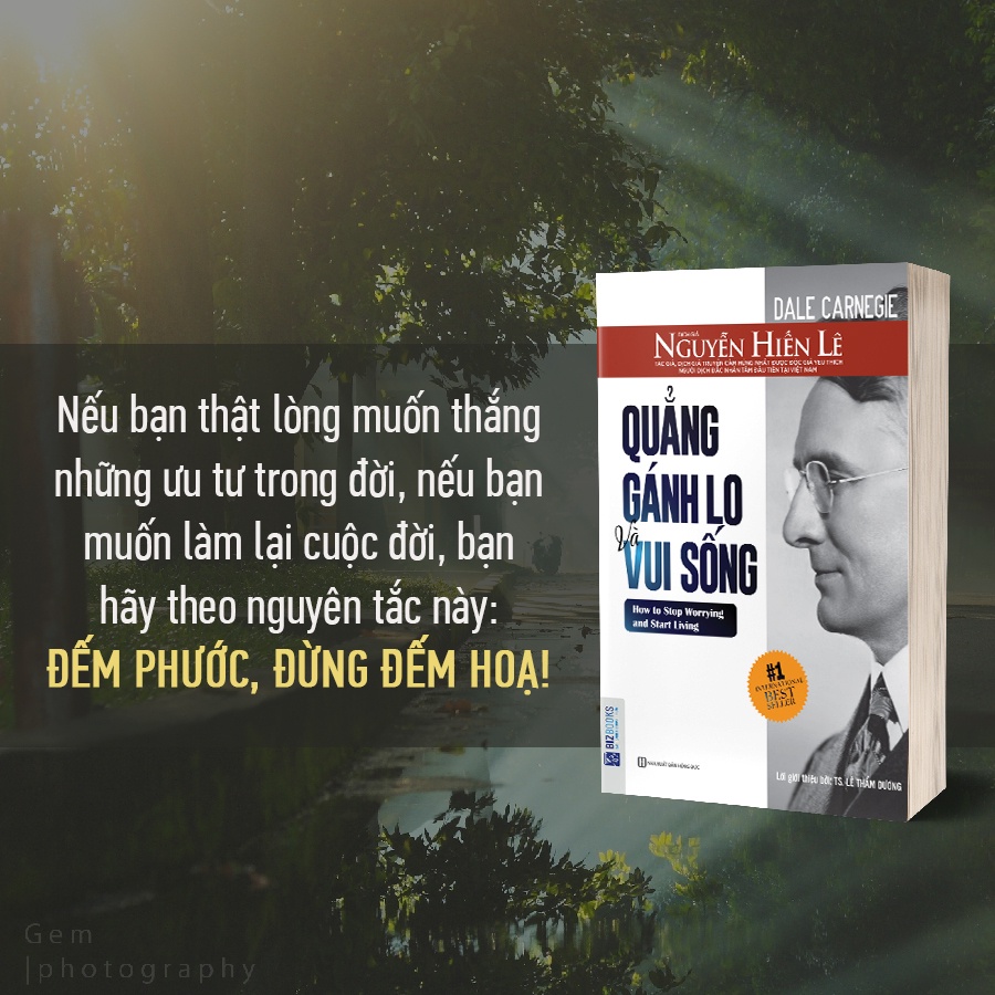 BIZBOOKS - Sách Quẳng Gánh Lo Đi Và Vui Sống