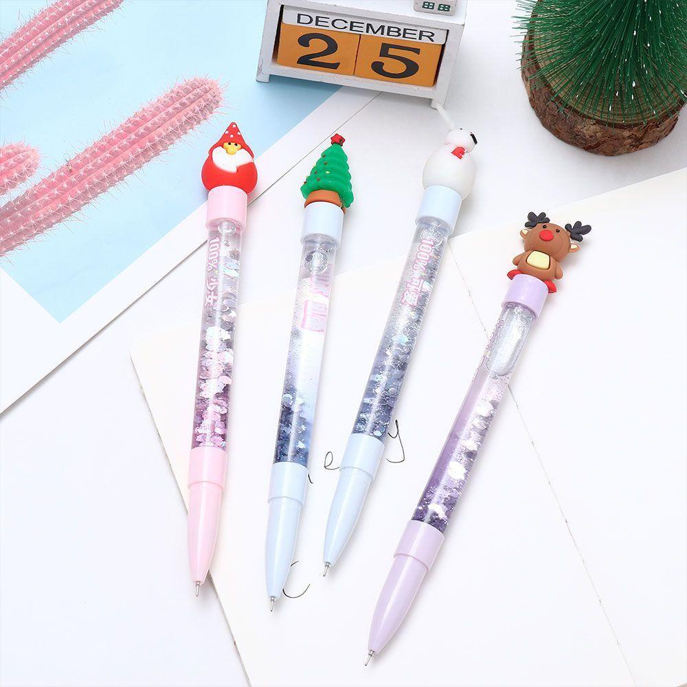 Bút Gel Kim Tuyến Họa Tiết Giáng Sinh Dễ Thương