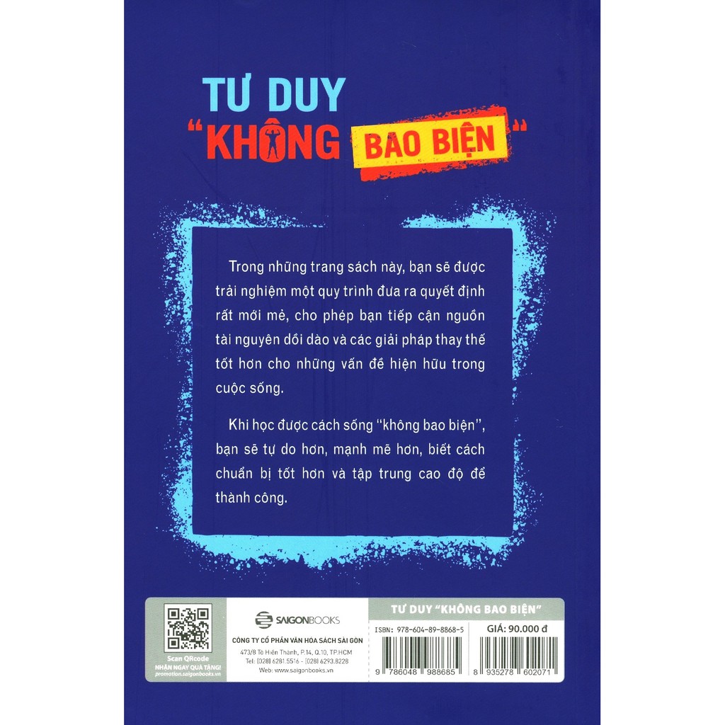 Sách - Tư Duy &quot;Không Bao Biện&quot;